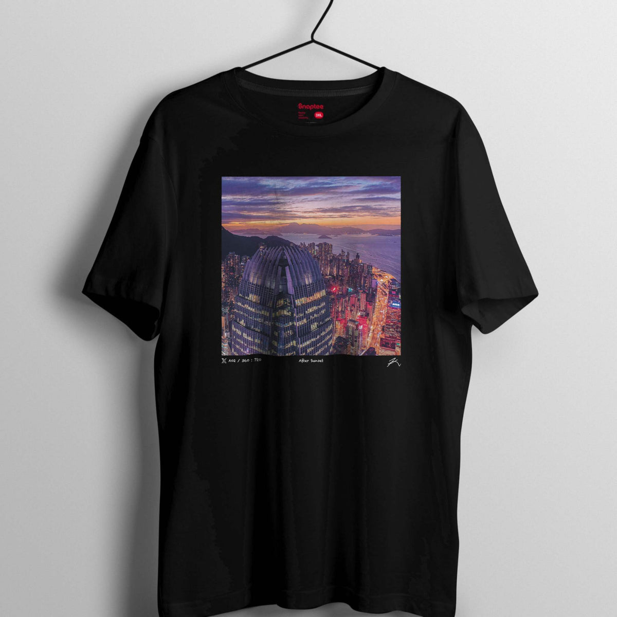 Snaptee T恤 x 鄭啟文《日落之後》