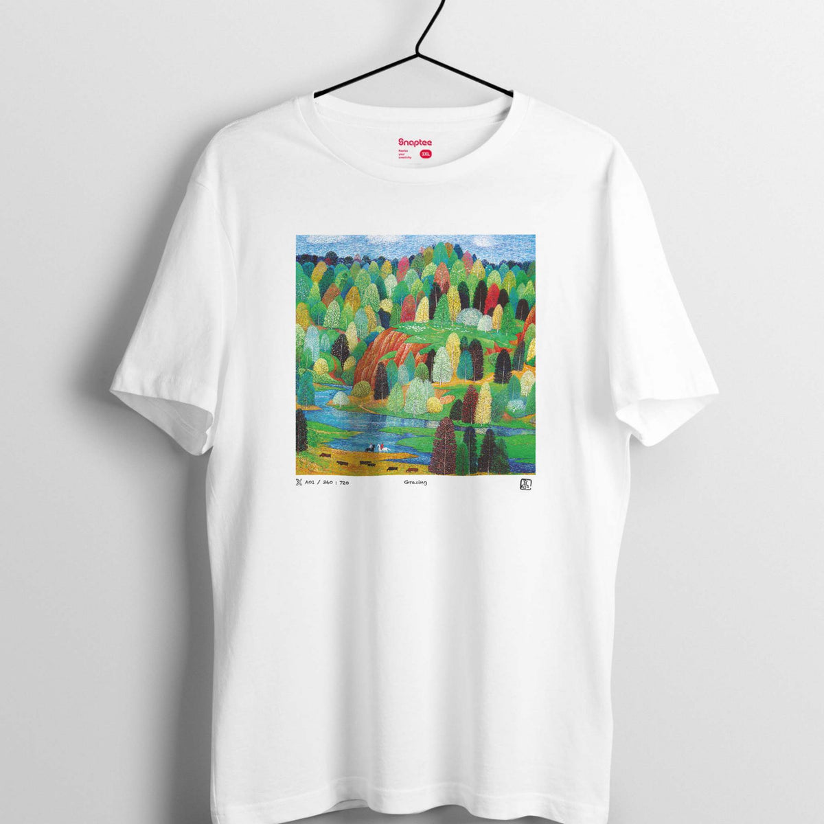 Snaptee T恤 - 高楠《牧羊圖》