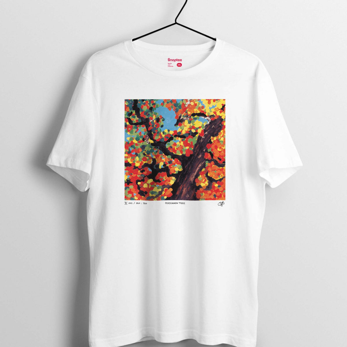 Snaptee T-shirt x Liu Tung Mui《Persimmon Tree》