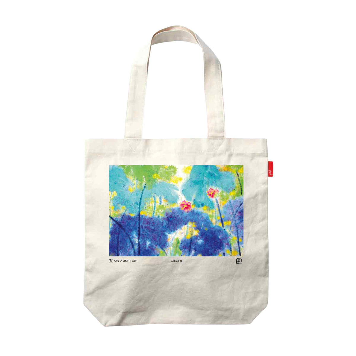 ROOTOTE Tote Bag x Ko Nam《Lotus 8》