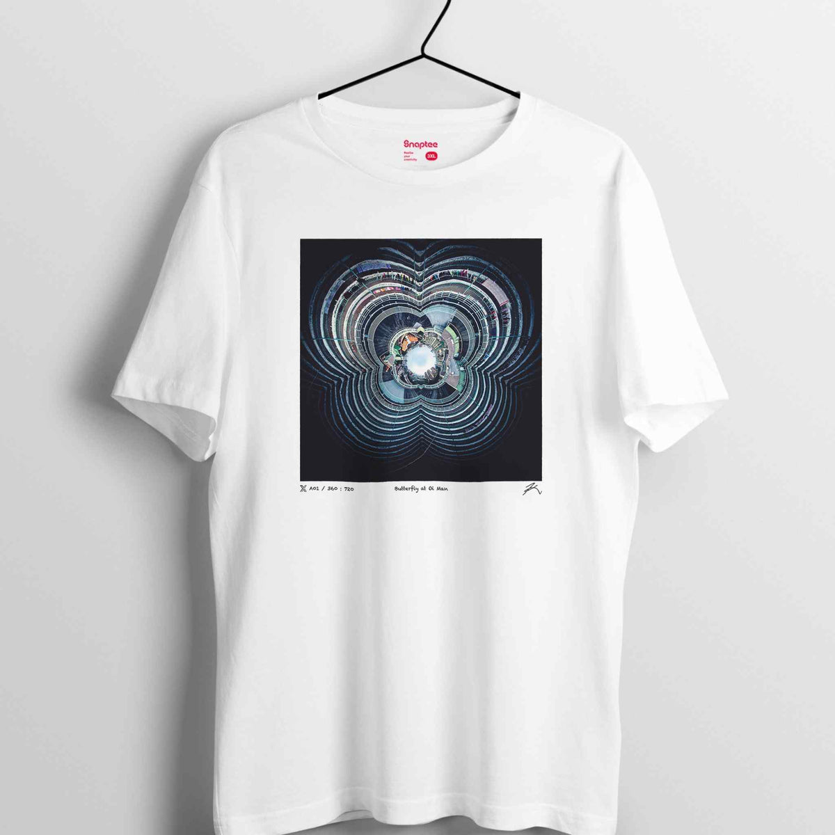 Snaptee T恤 x 鄭啟文《蝴蝶，愛民》