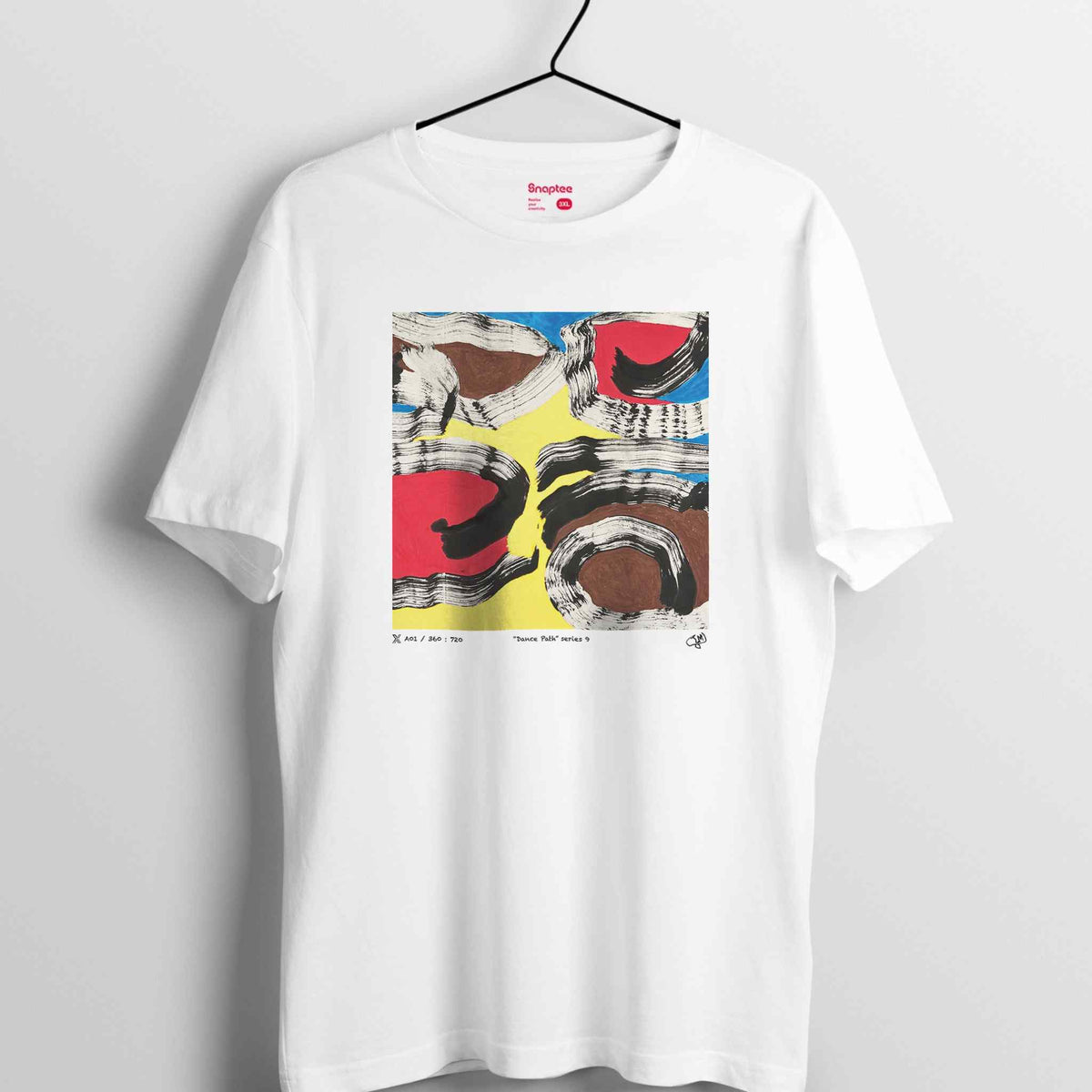 Snaptee T-shirt x Liu Tung Mui 《&quot;Dance Path&quot; Series 9》