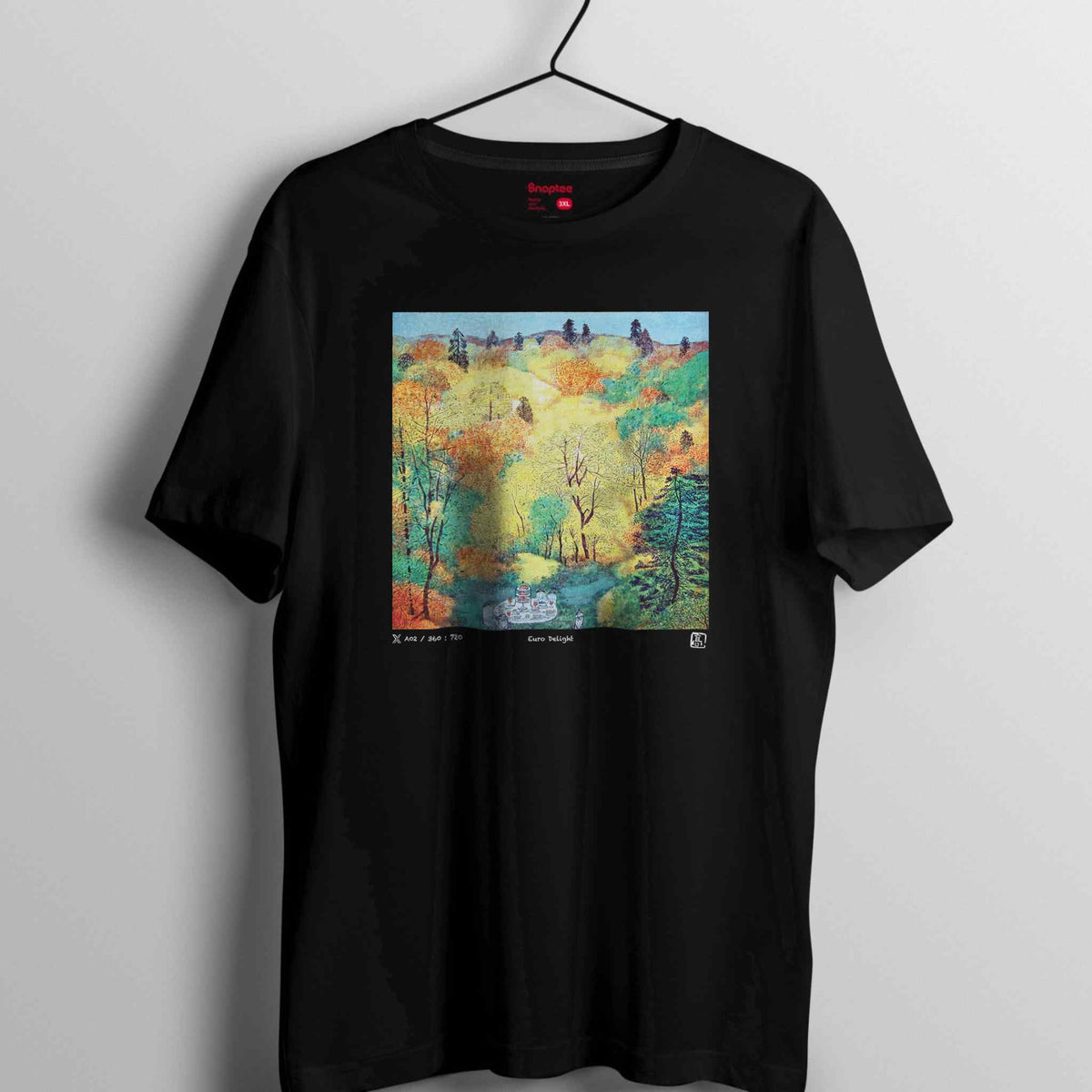 Snaptee T恤 x 高楠 《歐洲的美食》