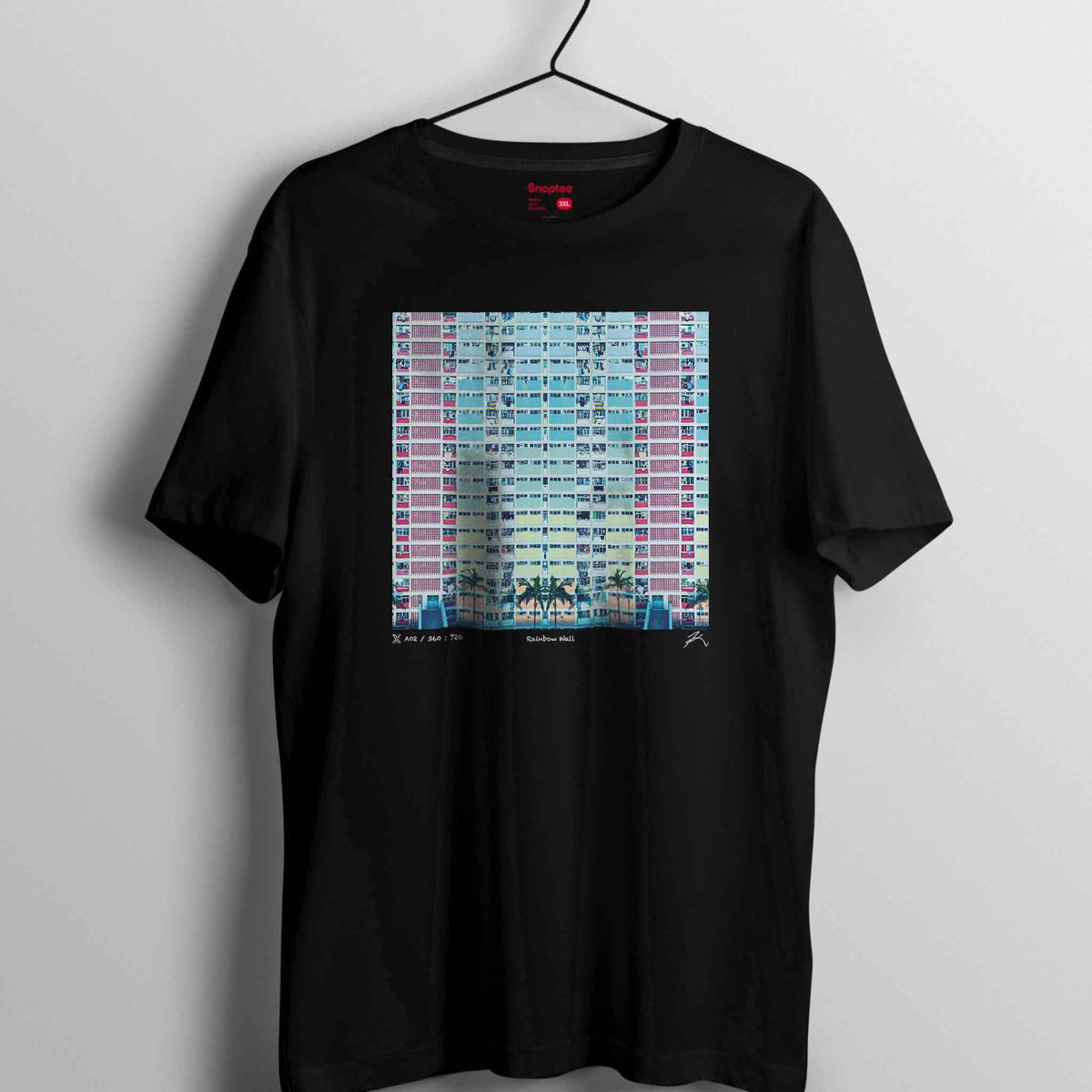 Snaptee T恤 x 鄭啟文《彩虹牆》