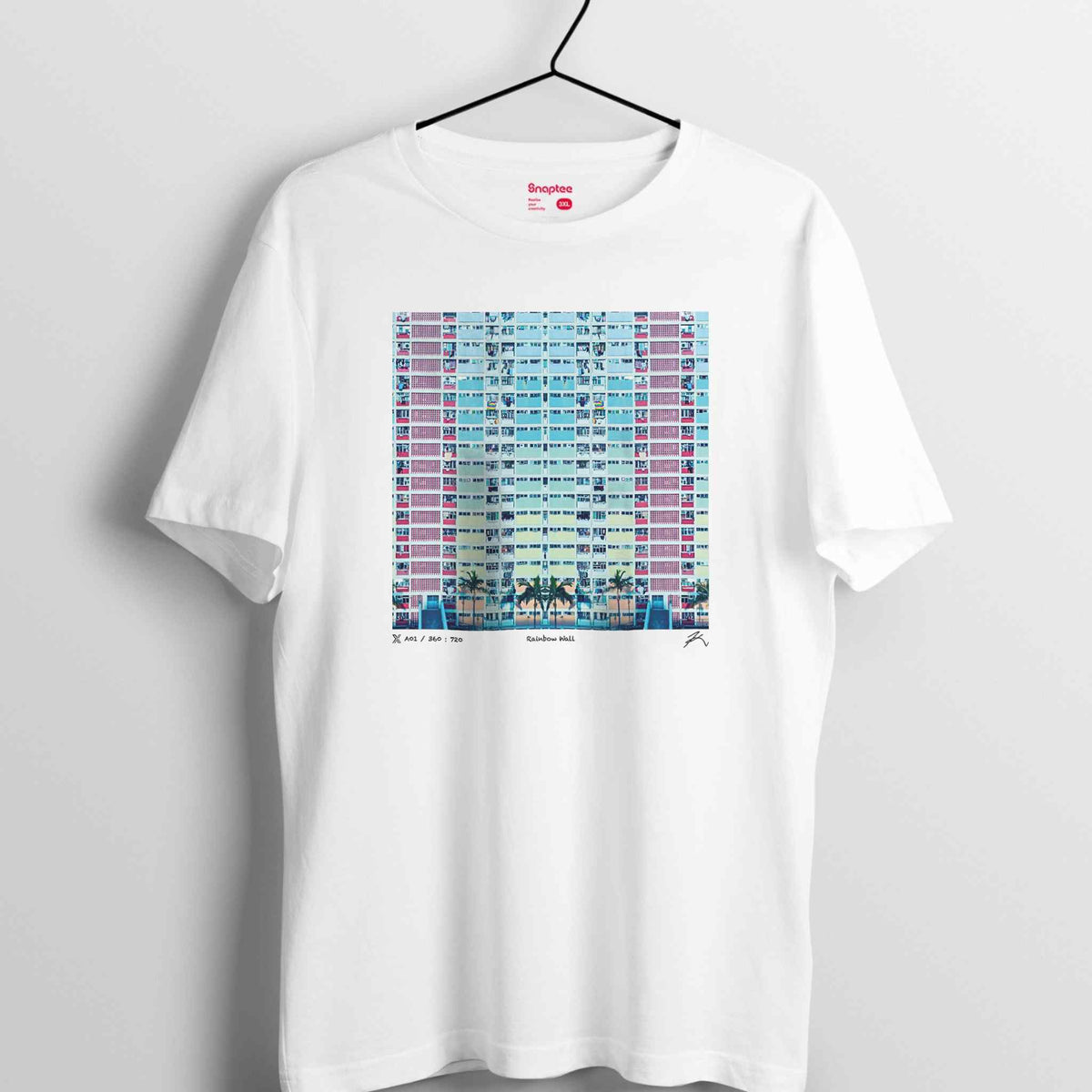 Snaptee T恤 x 鄭啟文《彩虹牆》