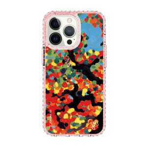 The Hood Production Mobile Phone case The Hood Phone Case- ArtXover x Liu Tung Mui iPhone 13 Pro Max / Pink Glitter