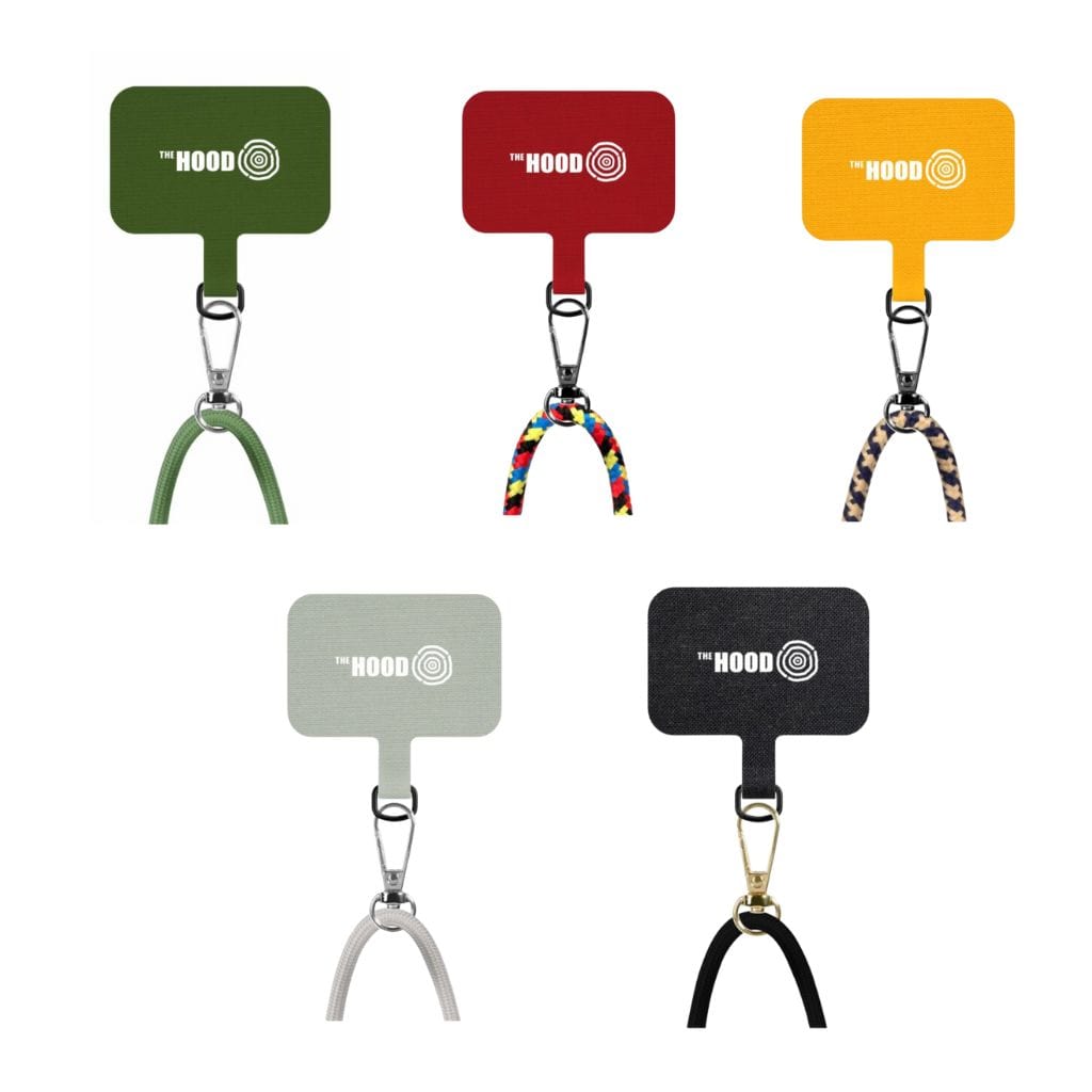 The Hood Production 6毫米手機帶，帶貼片